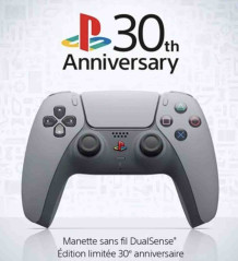 Manette PS5 édition limitée 30e