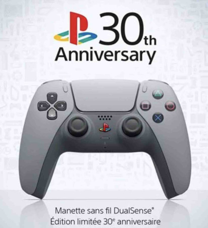 Manette PS5 édition limitée 30e