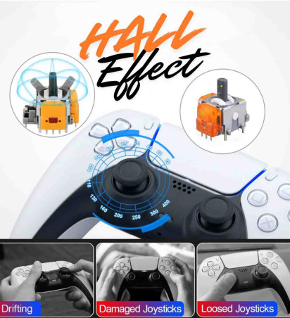 Joystick Electromagnétique Hall Effect Manette PS5