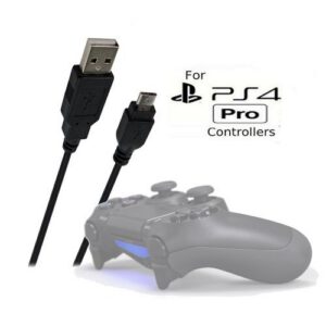 Câble de Charge Officiel pour Manette PS4 (Micro-USB)