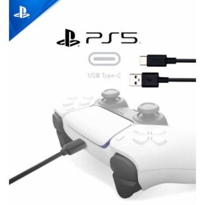 Câble de Charge Officiel pour Manette PS5 (USB-C)