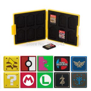 Étui de Rangement pour Cartouches de Jeux Switch