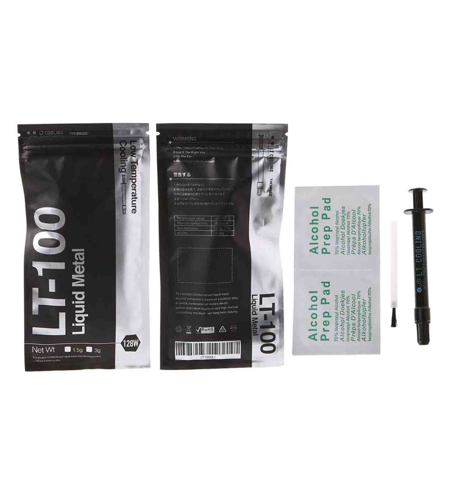 Métal Liquide Thermique LT-100 pour CPU / GPU