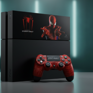 Console PlayStation 4 Édition Limitée Spider-Man - Jailbreakée + Jeux